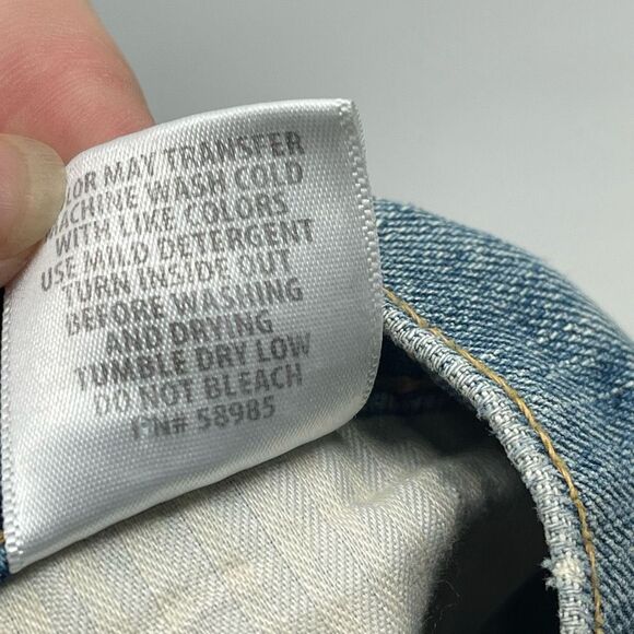 Carmar Women's Distressed Jeans Skinny Denim Light Wash Stretch Blue Size 27 - Picture 5 of 11